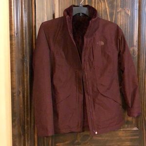 The Northface Ski Jacket (maroon)